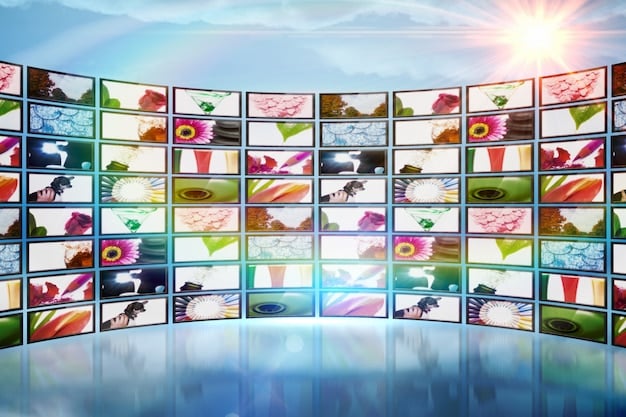 A split screen showing a traditional television broadcast on one side and a social media feed on the other, symbolizing the evolving ways in which political figures communicate with the public.
